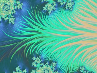 Obraz na płótnie Canvas Abstract textured swirl pattern