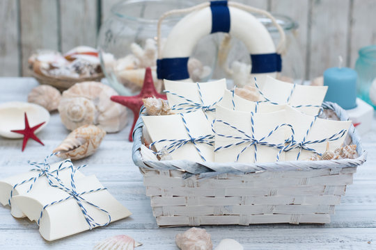 Nautical Style Wedding Favors