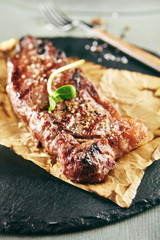 Delicious Grilled Striploin Steak
