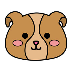 Stuffed animal dog icon vector illustration design graphic