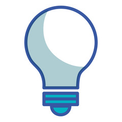 Light bulb place icon vector illustration design graphic