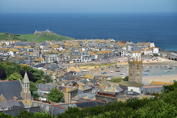 Fototapeta na wymiar St. Ives in Cornwall