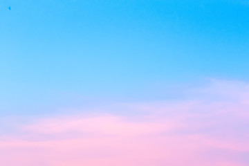 Light after rain in the evening air