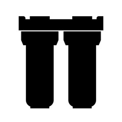 Pipeline water filter, shade picture