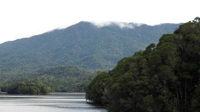 Lake Morris with cloud