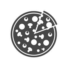 Pizza illustration icon vector design graphic
