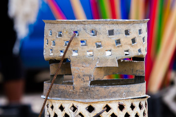 African brazier cooking & heating utility