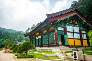 한국 오대산에 있는 월정사