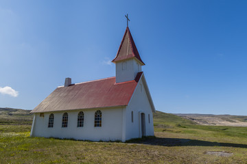 Fototapeta na wymiar Church Breidavik, Iceland