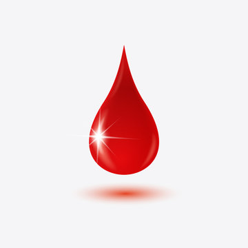 Drop of blood