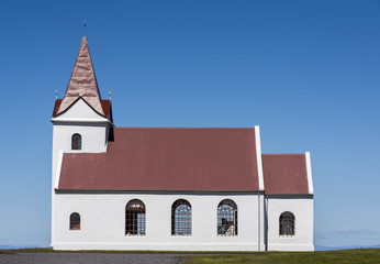 Fototapeta na wymiar Church Hellissandur, Iceland