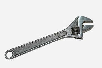 Adjustable Wrench isolated
