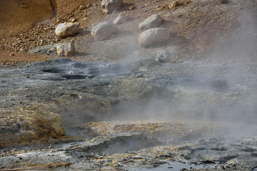 Geothermiegebiet Krysuvik - Seltun in Island
