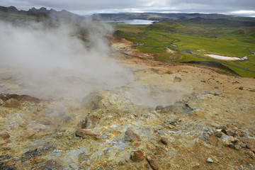 Seltun / Krysuvik Geothermalgebiet in Island