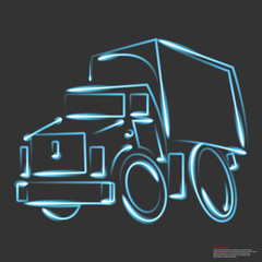 Car Icon Abstract backgrounds vector