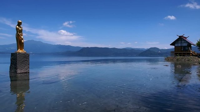 田沢湖 たつこ像
