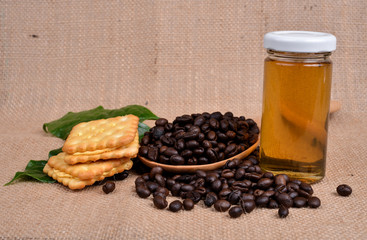 Coffee flower honey