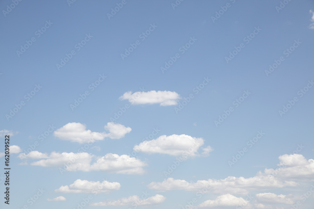 Wall mural pale blue sky