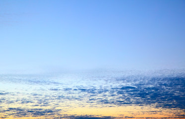 Fototapeta premium Sky at sunrise