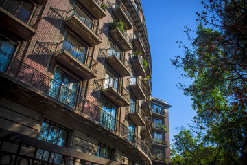 Obraz premium Edificio de Santiago