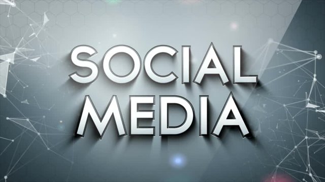 Social Media  Communications Animation