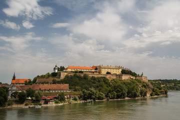 Fototapeta na wymiar Old fortress in Petrovaradin, Serbia