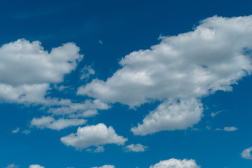 Blue sky clouds