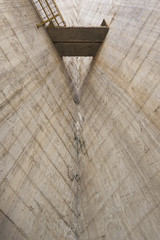 itaipu dam inside detail
