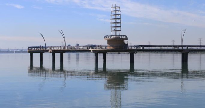 4K UltraHD View of Brant St. Pier in Burlington