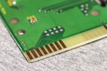 Circuit board. Electronic computer hardware technology. Motherboard digital chip. Tech science...