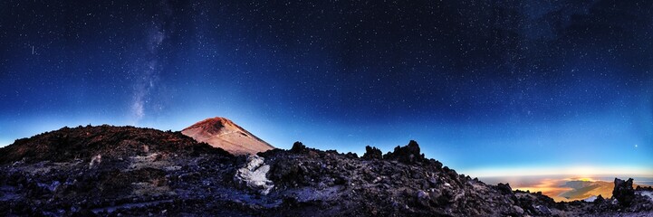 Teneriffa, Stars, Teide, Lava Formations