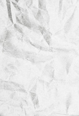 Crumpled paper for background usage