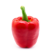 Sweet pepper isolated on a white background