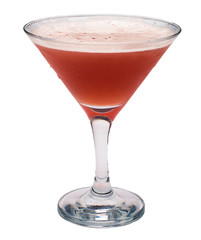 isolated cosmopolitan on a white background