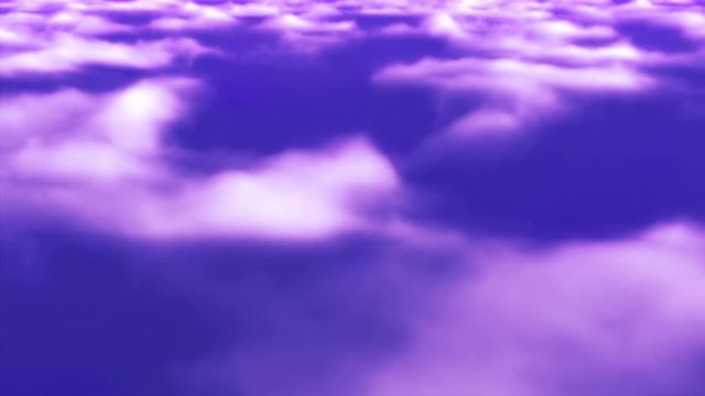 Afternoon Over the Clouds. 