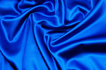 blue satin