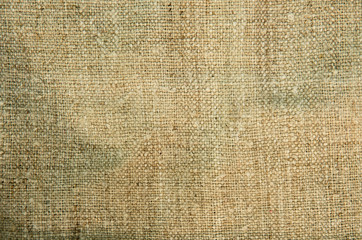 Fototapeta na wymiar Closeup of a burlap texture