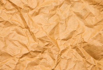 Crumpled paper for background usage