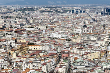 Obraz premium aerialview of naples