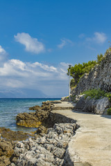 Fototapeta na wymiar Korcula island in Croatia