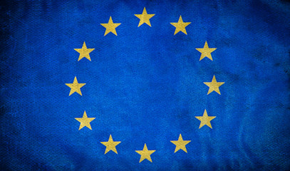 European grunge flag
