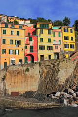 Fototapeta na wymiar Cinque Terre, Riomaggiore