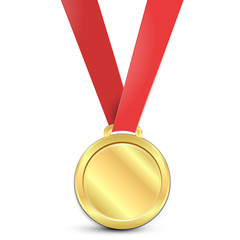 Medal isolated object on background