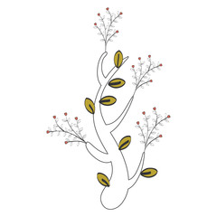 naturals flowers tattoos icon vector illustration design graphic