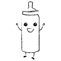 beautiful accessories babys icon vector illustration design draw 