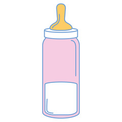 beautiful accessories babys icon vector illustration design flat