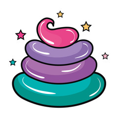 Sweet cream children icon vector illustration design graphic