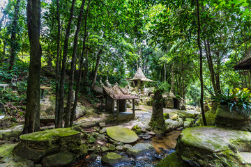 Obraz premium Geheimer Garten , Koh Samui