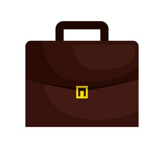 portfolio briefcase isolated icon vector illustration design