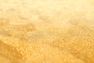Fototapeta na wymiar Beautiful texture of yellow sand